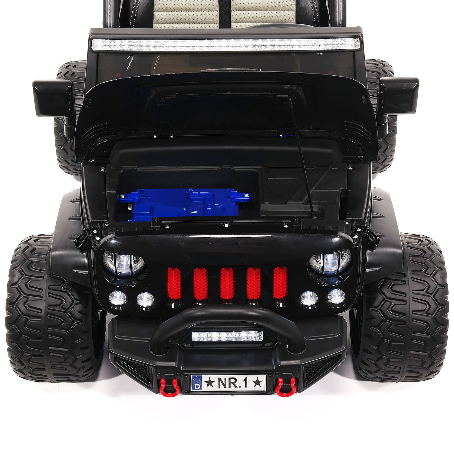 Trail Explorer 24V Kids Ride-On Car Truck with R/C Parental Remote | Green