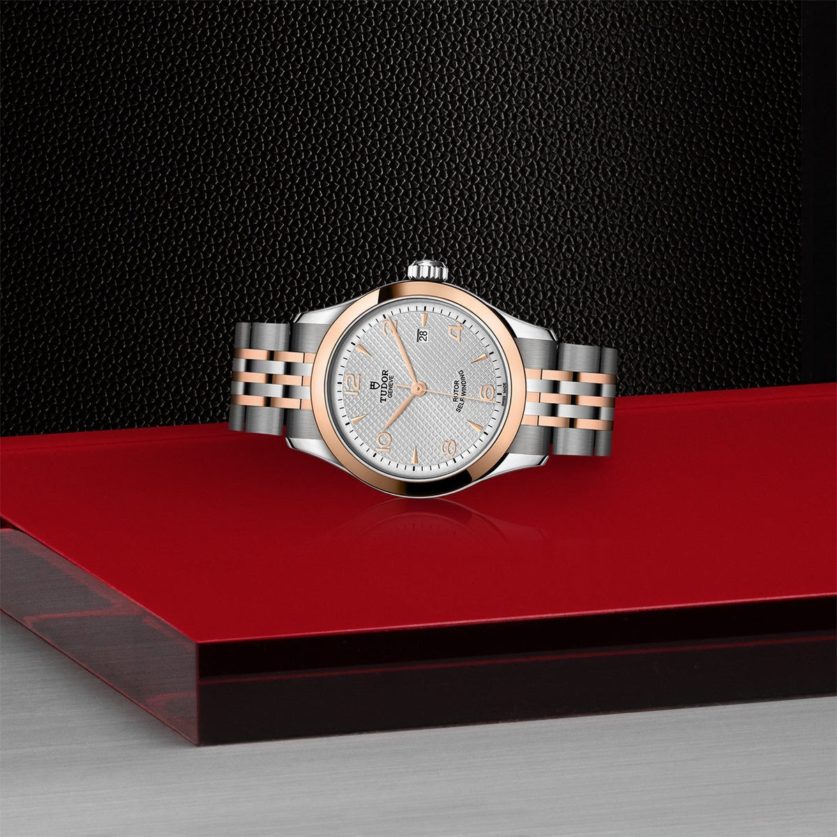 TUDOR 1926 28mm steel and Rose Gold M91351-0001