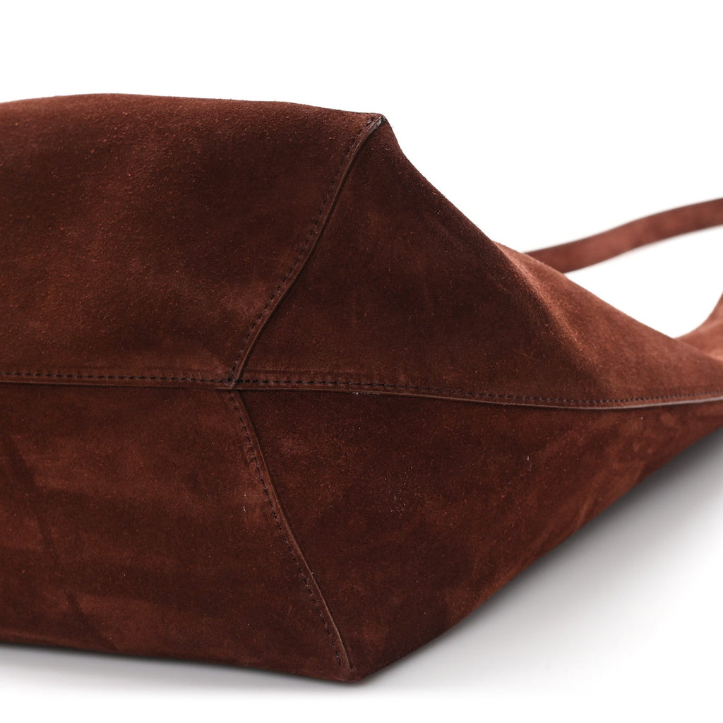 Suede Everyday Cabas Tote Chocolate