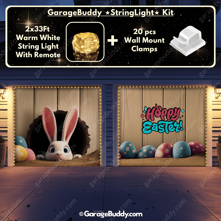 'Hoppy' Easter | Festive Garage Door Cover