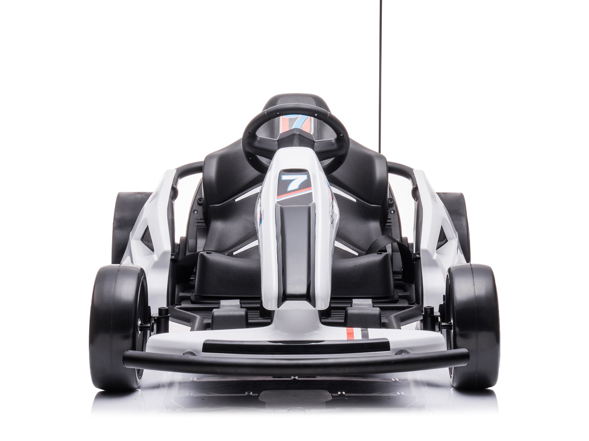 24V TREKCAR Kids Electric Go-Kart with DRIFT Function - White