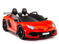 24V Lamborghini SVJ Ride On DRIFT Car with Remote Control - Red