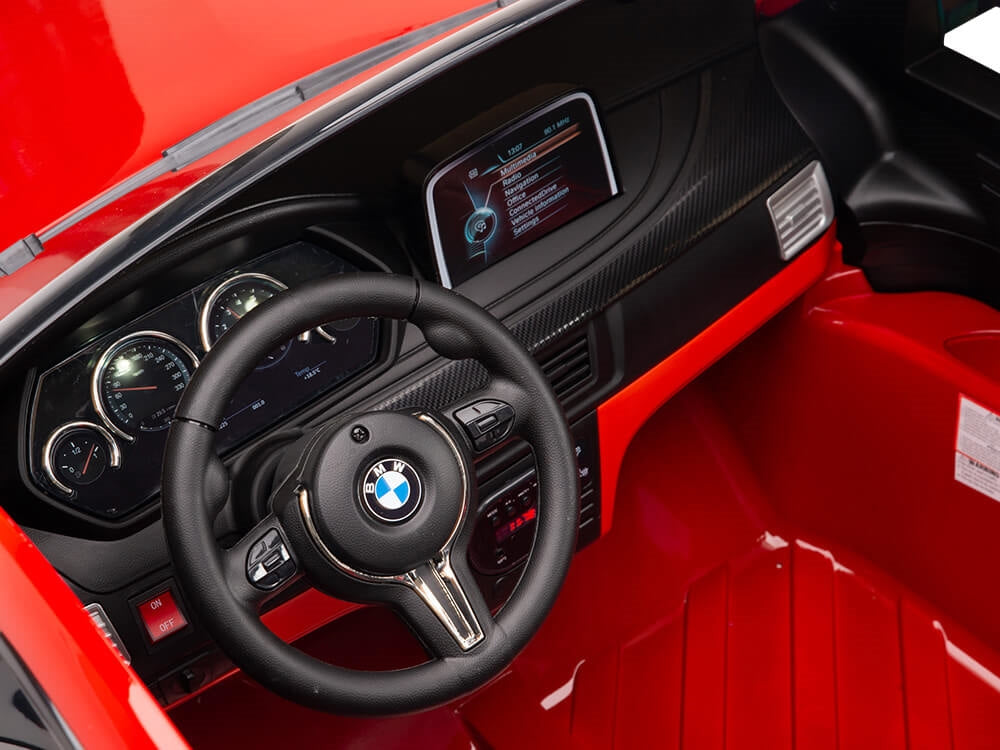 Two Seat BMW X6M Kids 12V Ride On Car with Remote - Red