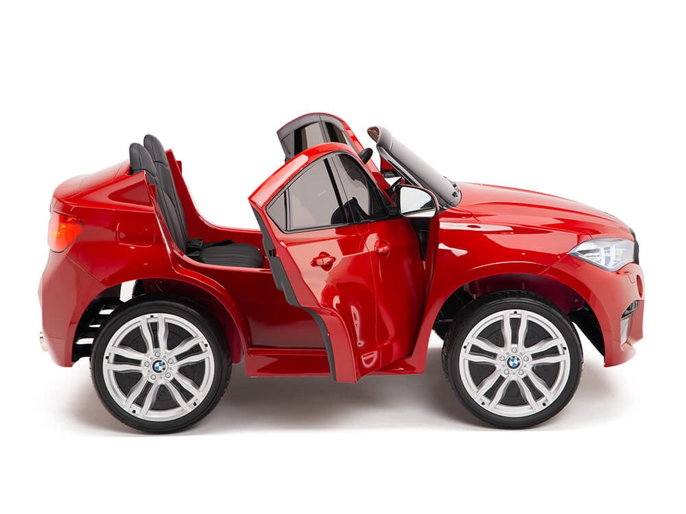 Two Seat BMW X6M Kids 12V Ride On Car with Remote - Red