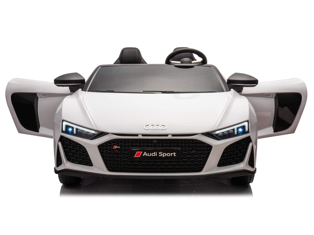 24V Audi R8 Spyder 2 Seater Ride on Car for Kids - White